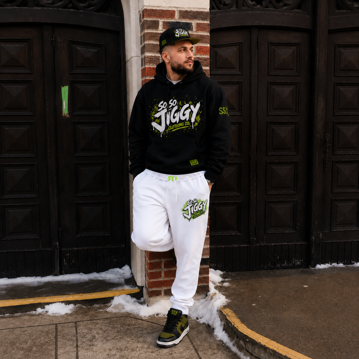 Joggers — “So So Jiggy” Graffiti Athletic Joggers