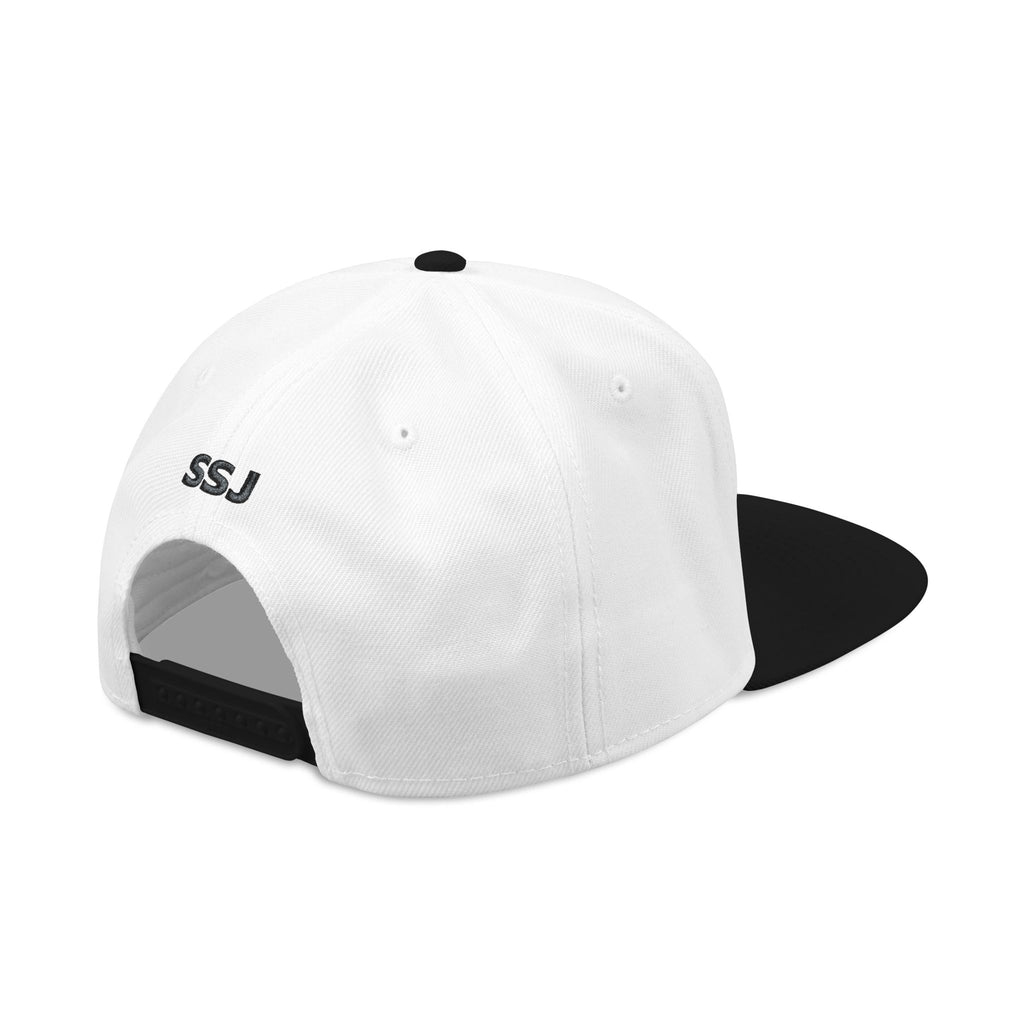 Embroidered 'Iggy' Graffiti Snapback Hat — Black Streetwear Cap