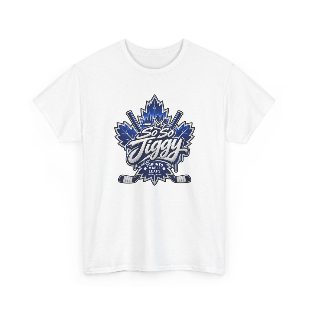 So So Jiggy Maple Leaf Hockey McKENNA T-Shirt — Toronto Maple Leafs Graphic Tee