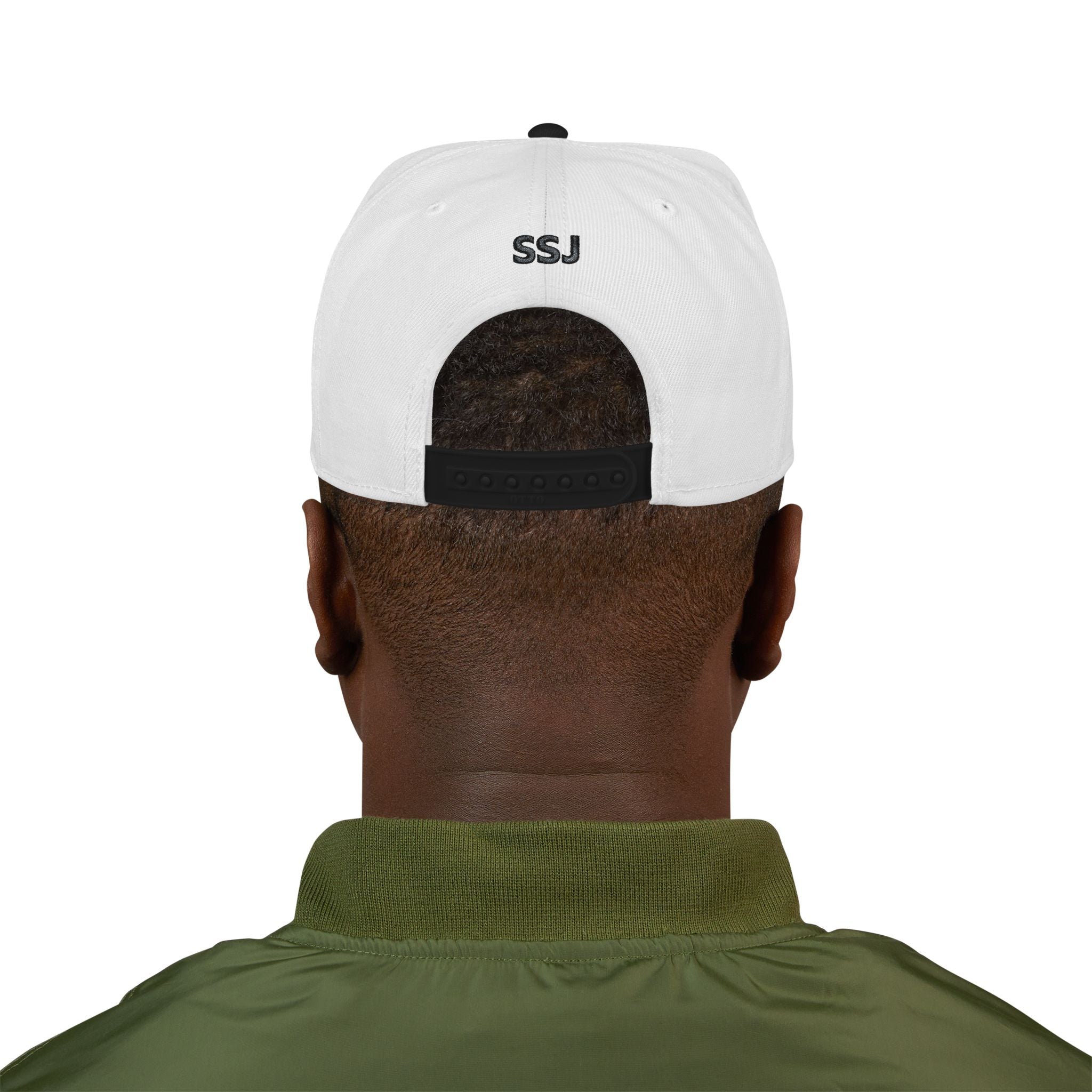 Embroidered 'Iggy' Graffiti Snapback Hat — Black Streetwear Cap