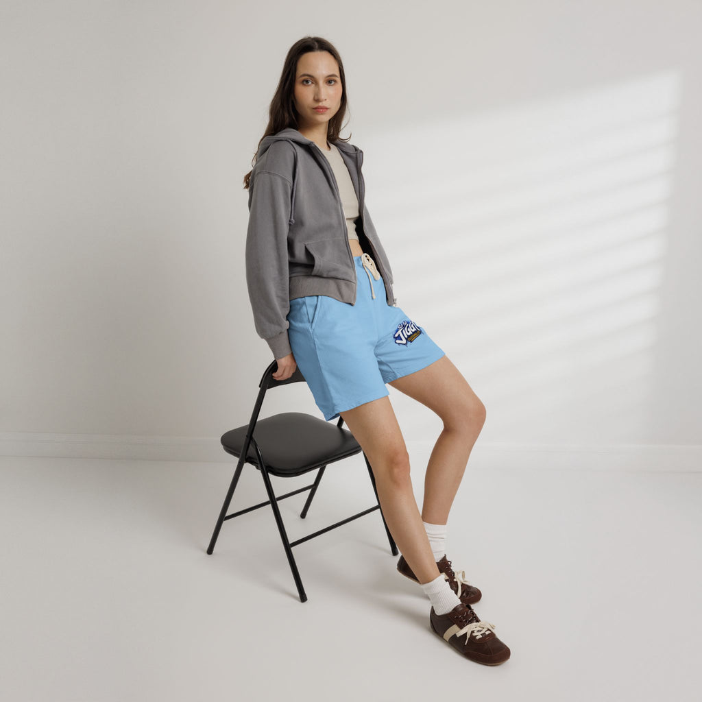 So So Jiggy Fleece Sweat Shorts — Lightweight Garment-Dyed Lounge Shorts