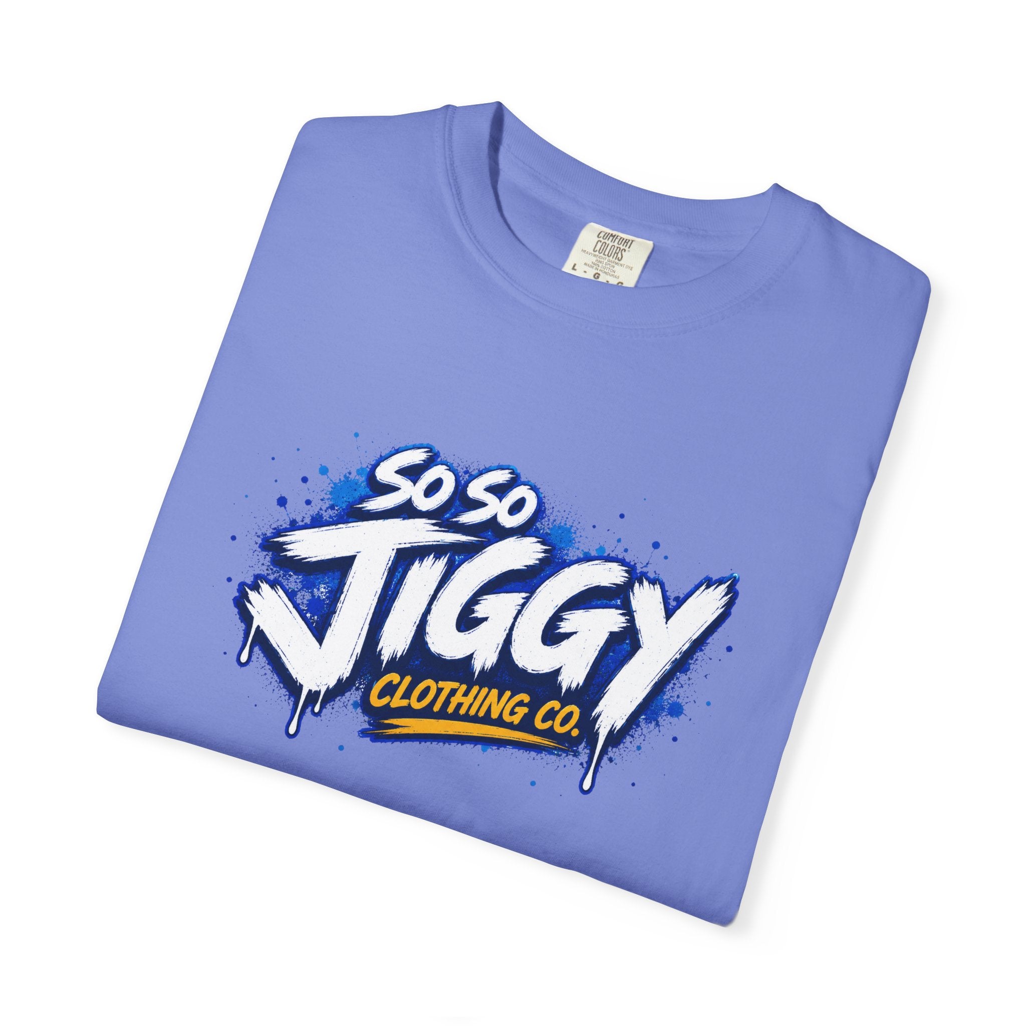 So So Jiggy Graphic T-Shirt — Retro Streetwear Logo Tee (Unisex)