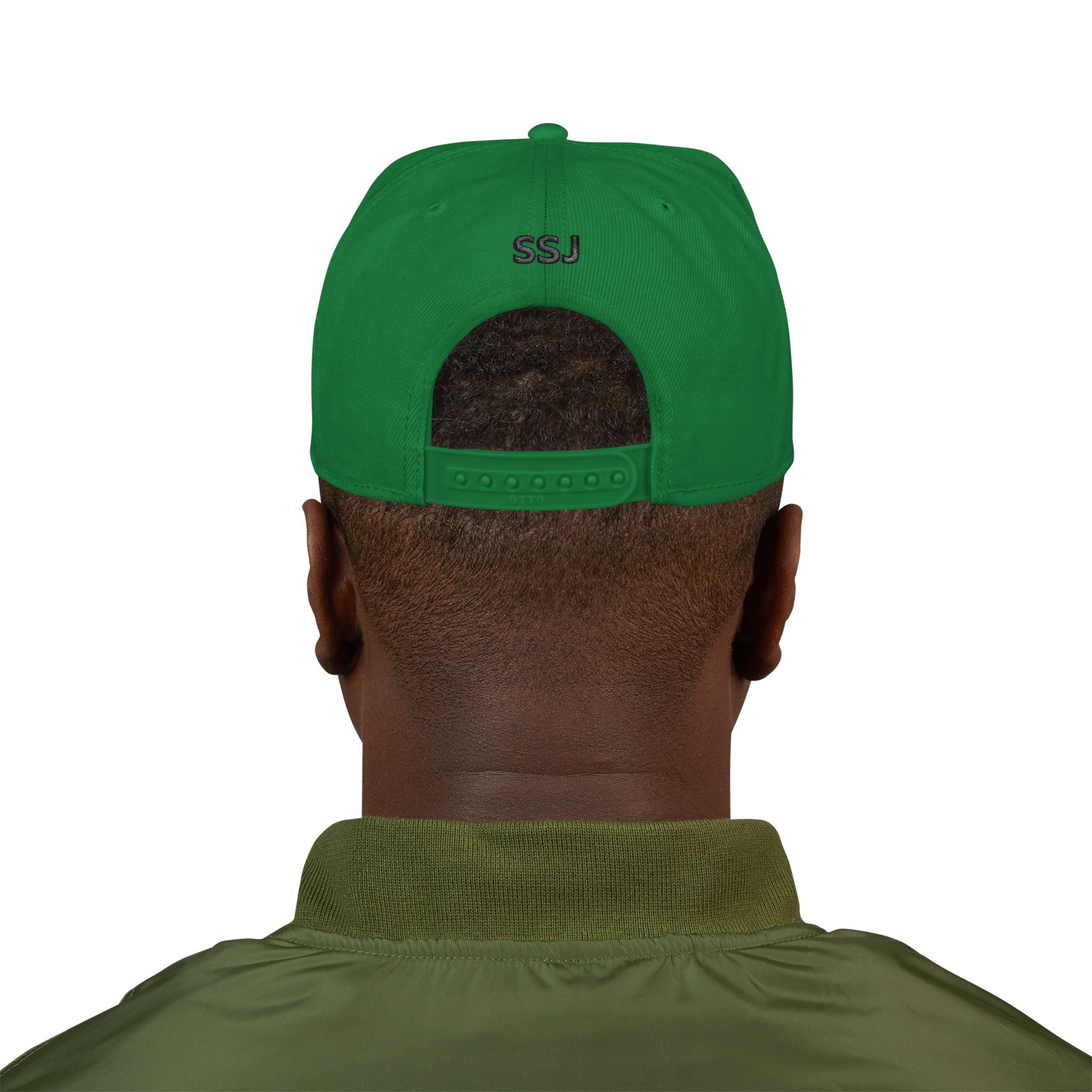 Embroidered 'Iggy' Graffiti Snapback Hat — Black Streetwear Cap