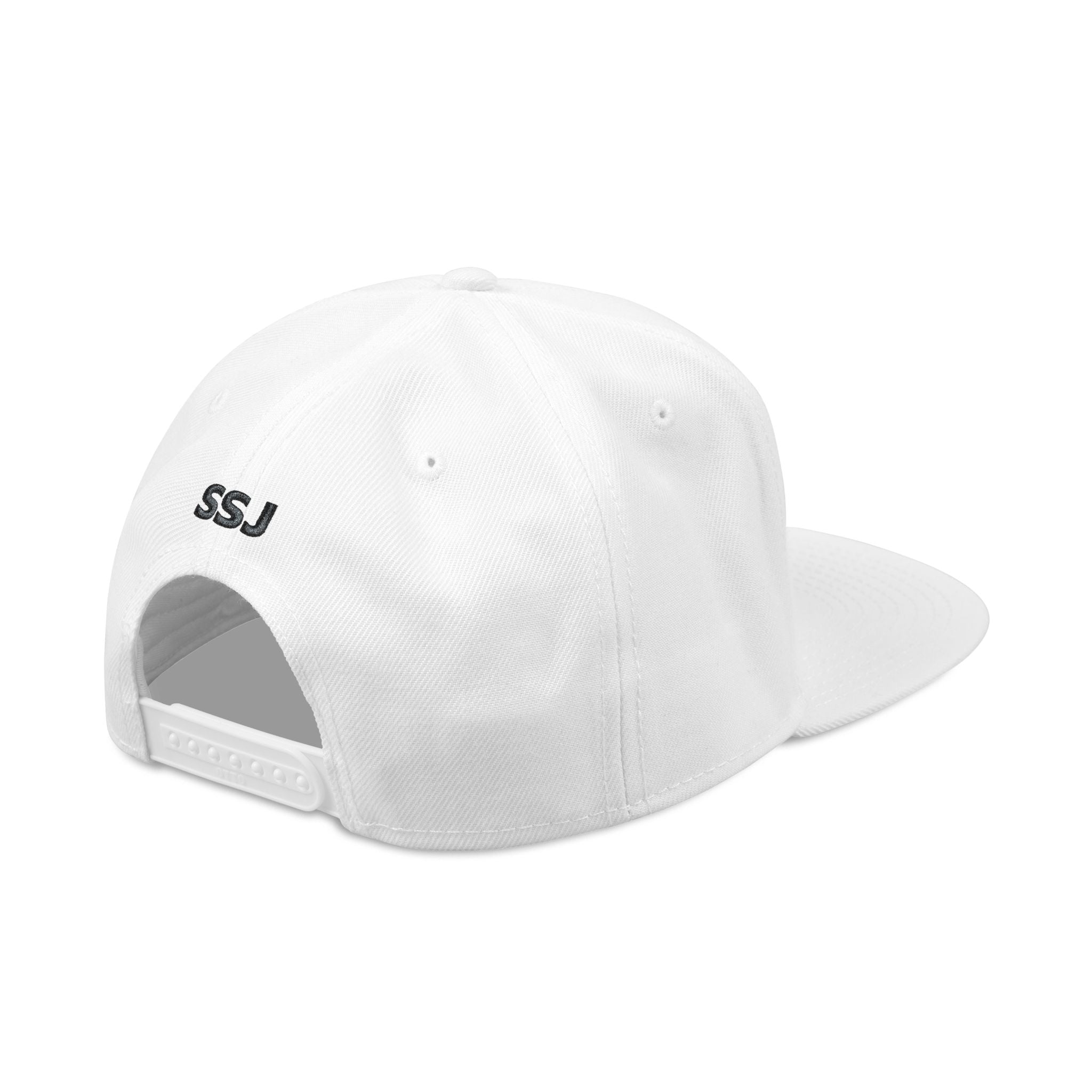 Embroidered 'Iggy' Graffiti Snapback Hat — Black Streetwear Cap