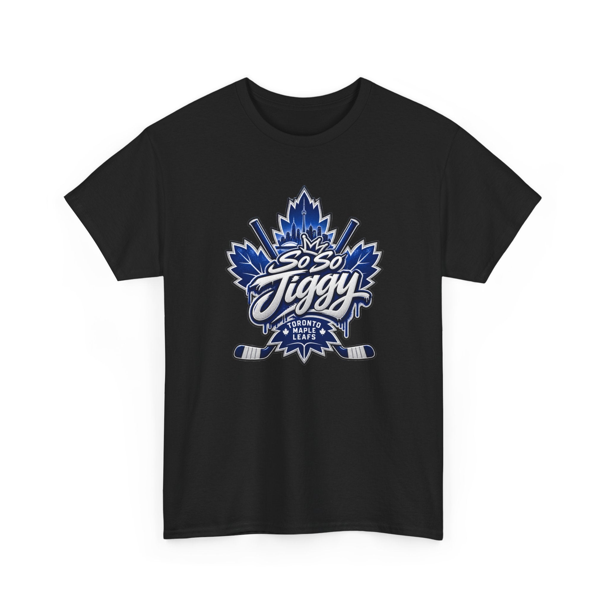 So So Jiggy Maple Leaf Hockey McKENNA T-Shirt — Toronto Maple Leafs Graphic Tee