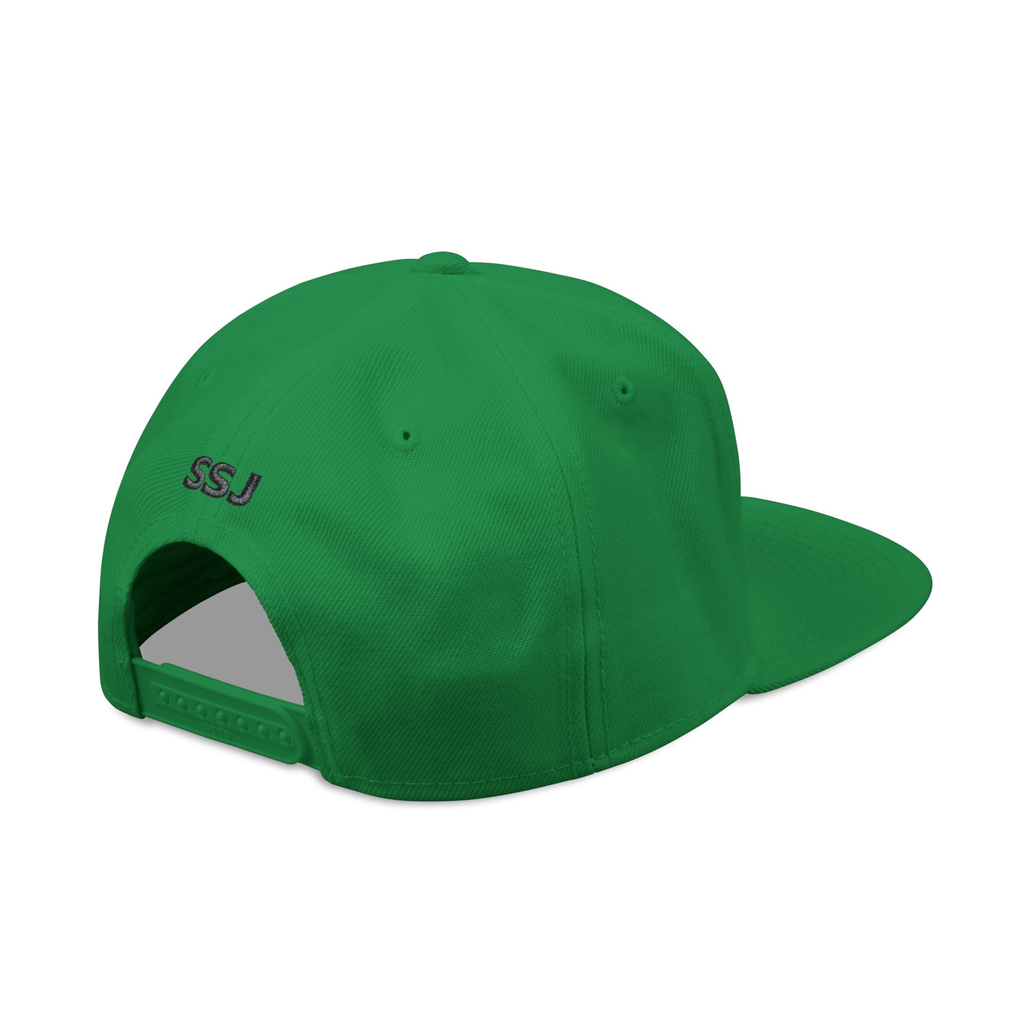 Embroidered 'Iggy' Graffiti Snapback Hat — Black Streetwear Cap