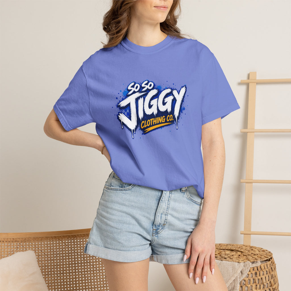 So So Jiggy Graphic T-Shirt — Retro Streetwear Logo Tee (Unisex)