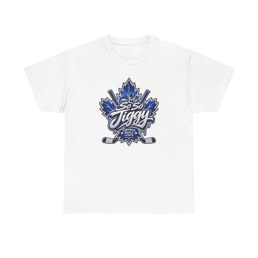 So So Jiggy Maple Leaf Hockey McKENNA T-Shirt — Toronto Maple Leafs Graphic Tee