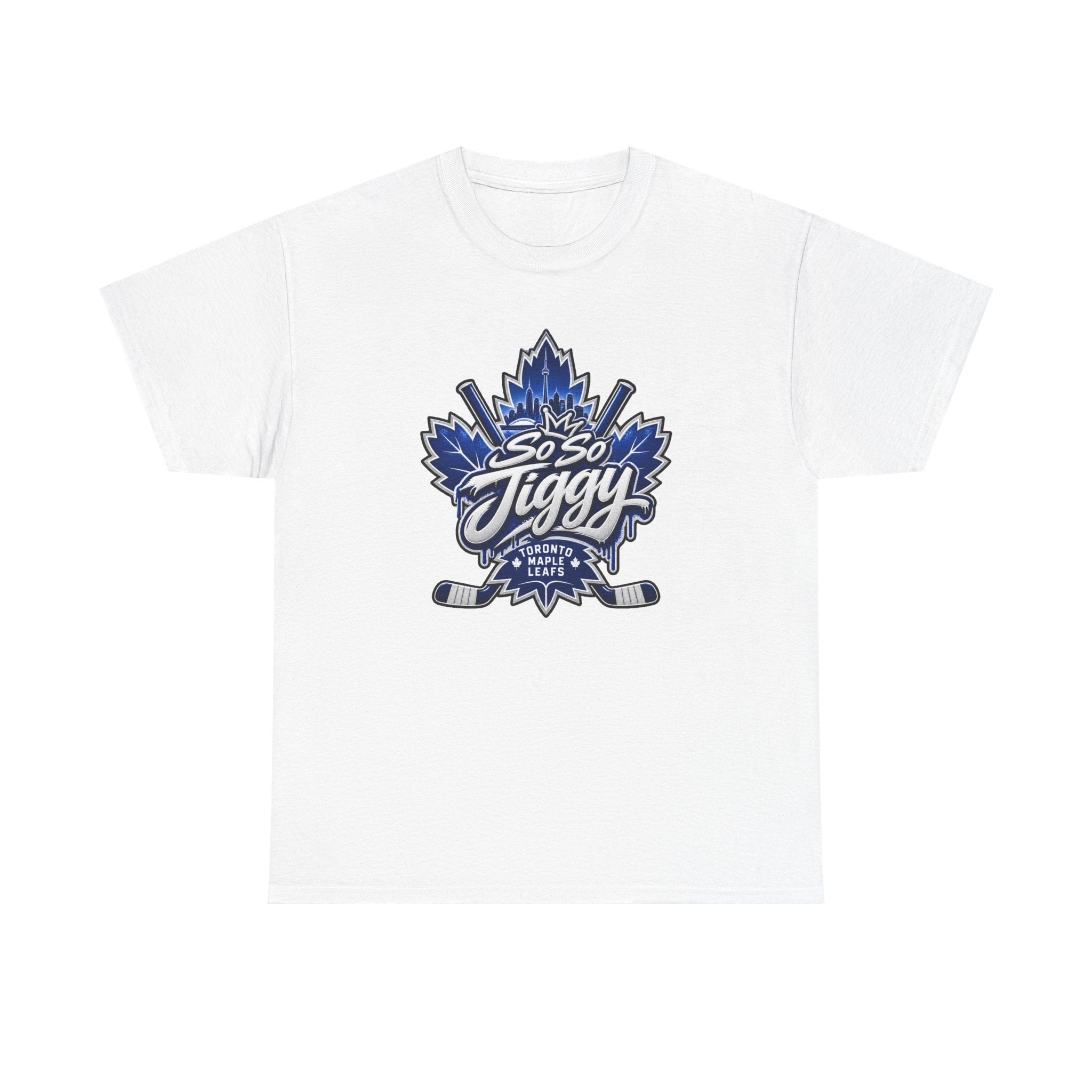 So So Jiggy Maple Leaf Hockey McKENNA T-Shirt — Toronto Maple Leafs Graphic Tee