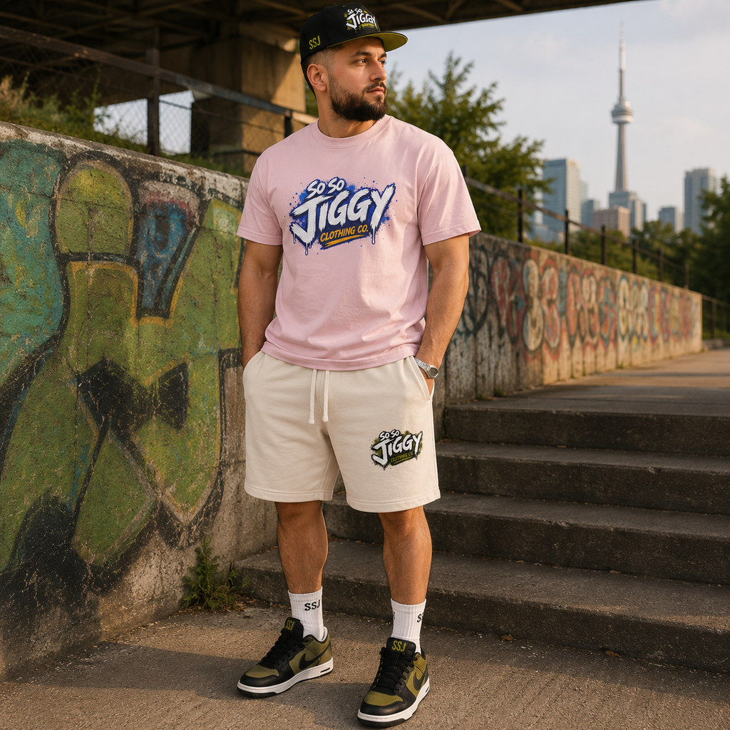 So So Jiggy Graphic T-Shirt — Retro Streetwear Logo Tee (Unisex)